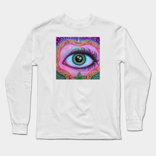 Trippy Eye Long Sleeve T-Shirt